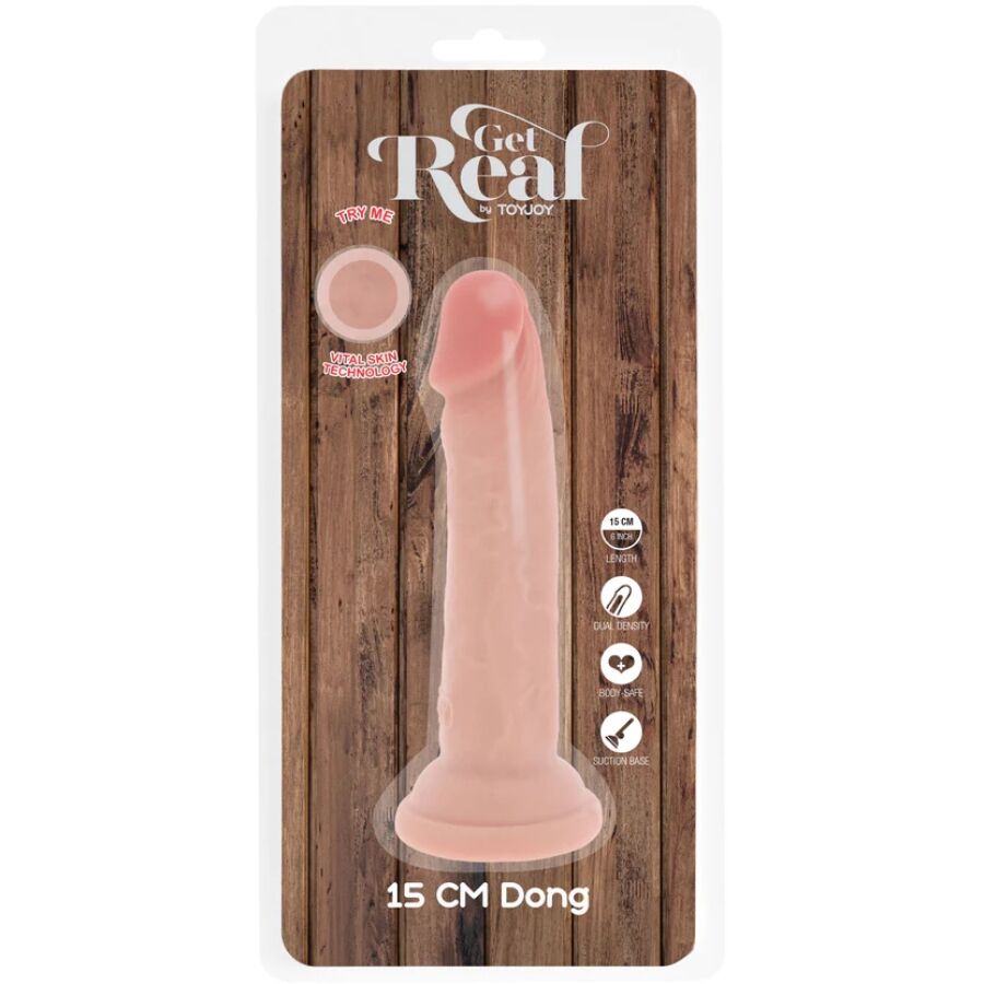 Get Real - Deluxe Realistic Penis 15 CM — Skin TPR