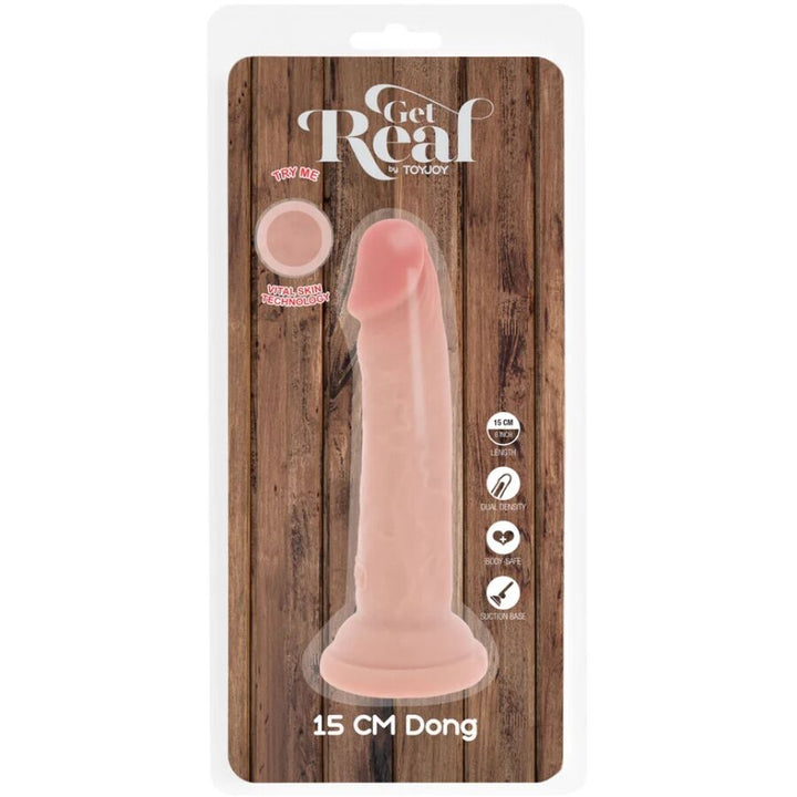 Get Real - Deluxe Realistic Penis 15 CM — Skin TPR