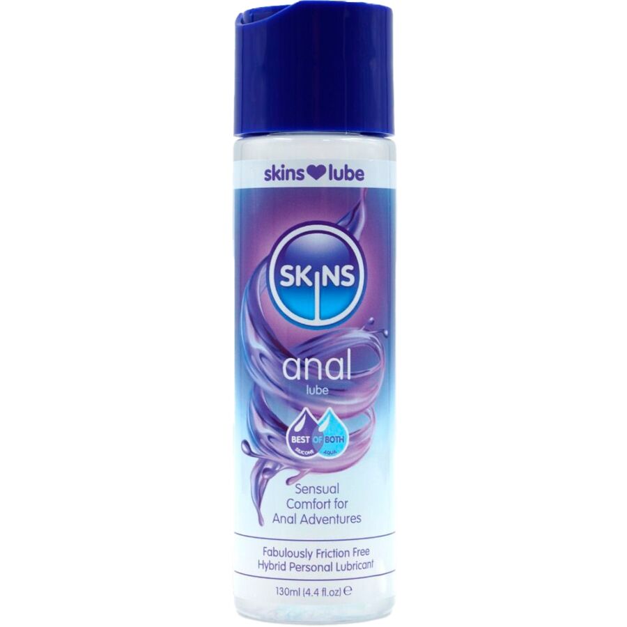 Skins - Anal Hybrid Water & Silicone-Based Lubricant 130 ML