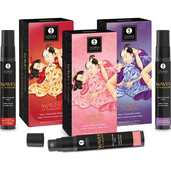 SHUNGA - WAVES PLEASURE SPRAY ORAL SEDUCTIVE WATERMELON 20 ML