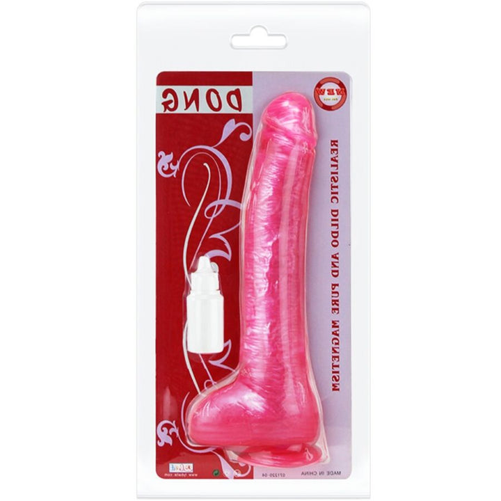 Baile Realistic - Pink Dildo Dong With Suction Cup — Pink PVC
