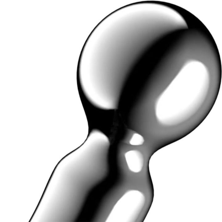 Satisfyer Star Force 2 Stainless Steel Double-Ended Dildo — Silver Metal