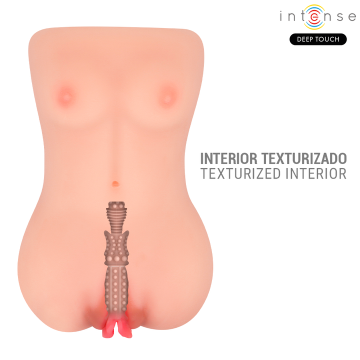 INTENSE DEEP TOUCH - CATHERINE VIBRATOR &amp; SUCTION MASTURBATOR WITH VOICE