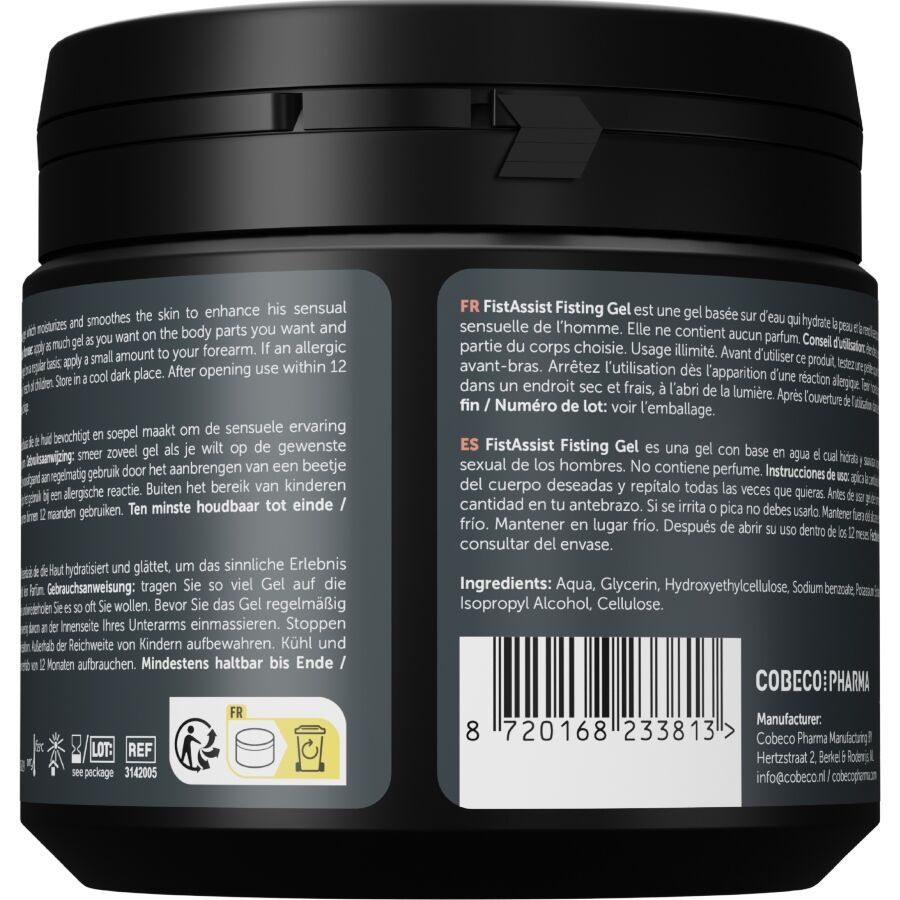 Cobeco Fist Assist Fisting - Gel Extra-Thick Water-Based 500