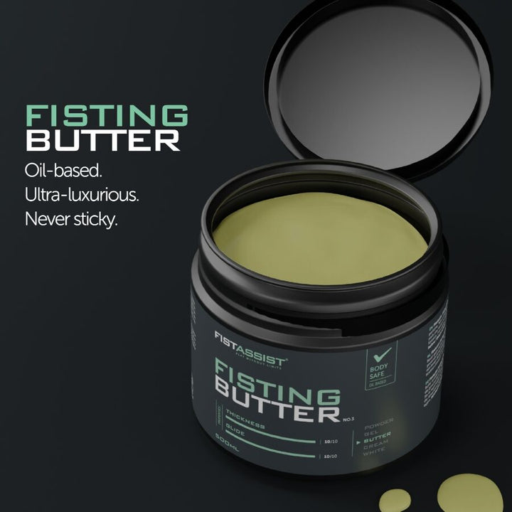 Cobeco Fist Assist Butter - Lubricant Oil-Based 500 ML