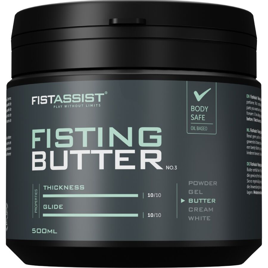Cobeco Fist Assist Butter - Lubricant Oil-Based 500 ML
