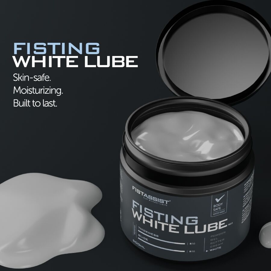 Cobeco Fist Assist White - Lube Extra-Thick 500 ML