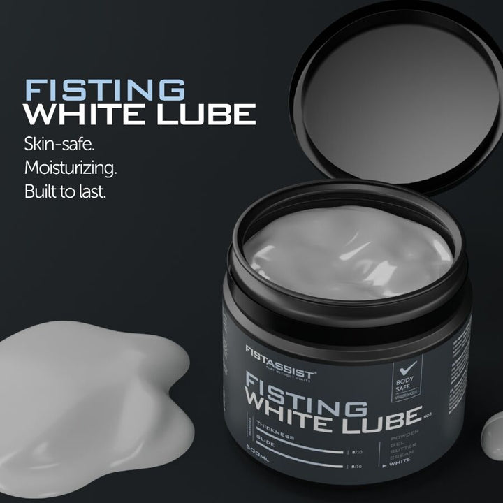 Cobeco Fist Assist White - Lube Extra-Thick 500 ML