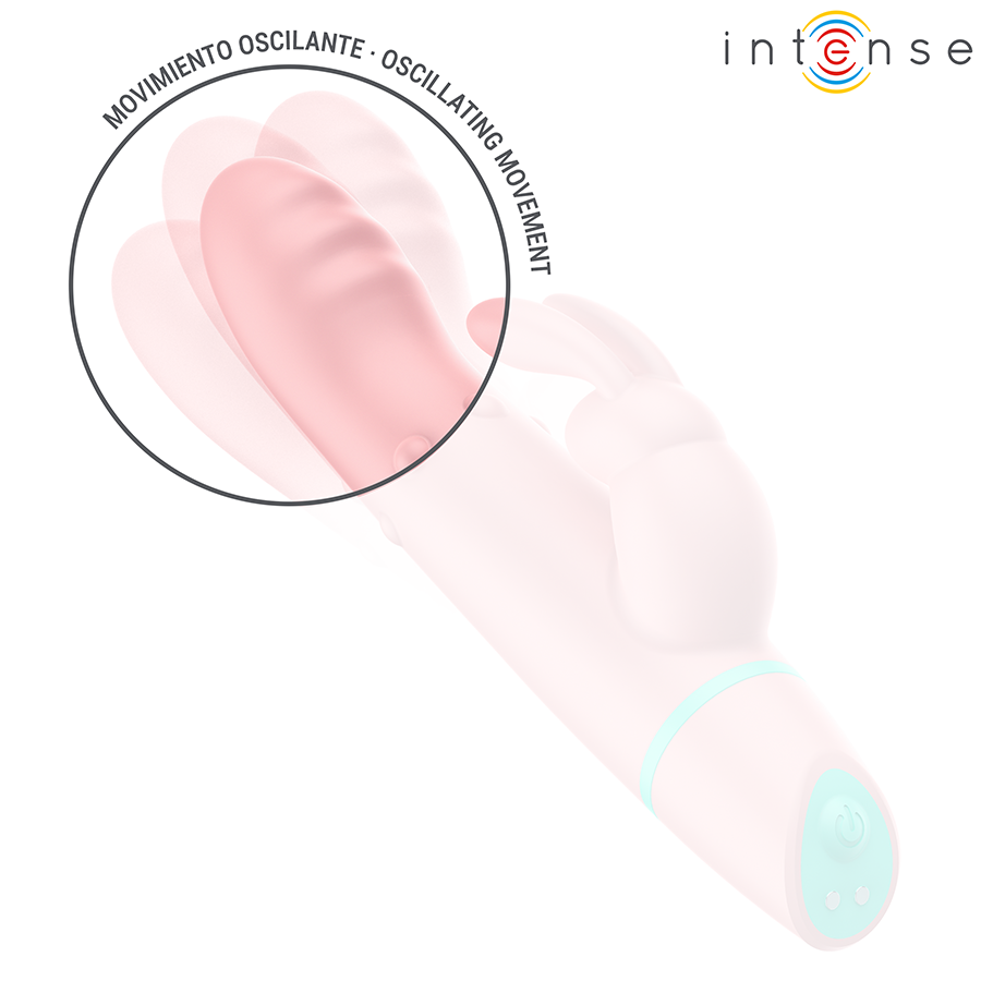 INTENSE - ALVIN RABBIT STIMULATOR &amp; ROLLING VIBRATOR + OSCILLATING