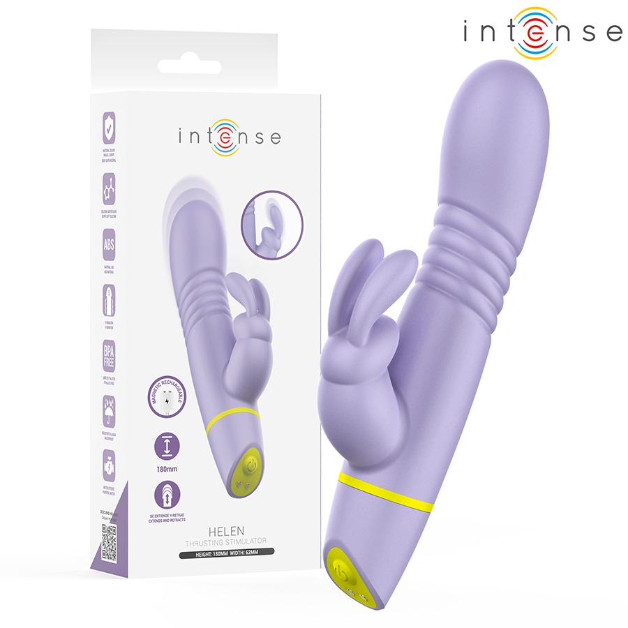INTENSE - HELEN RABBIT STIMULATOR &amp; THRUSTING VIBRATOR