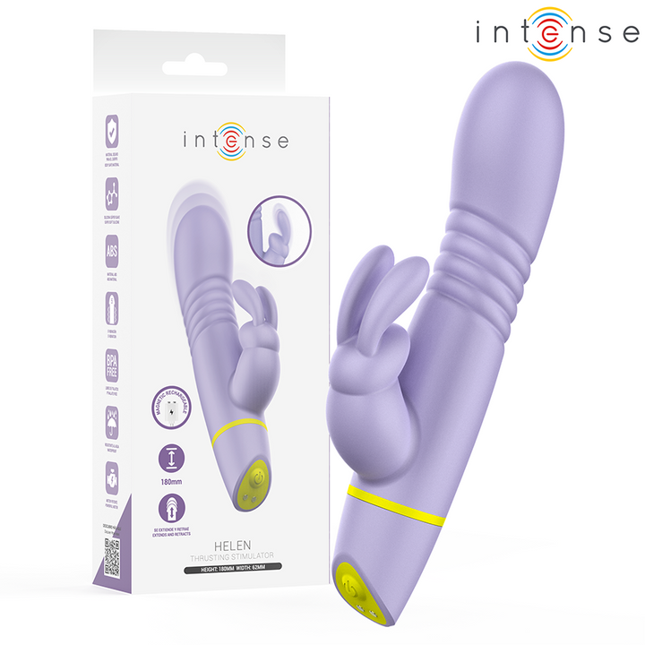 INTENSE - HELEN RABBIT STIMULATOR &amp; THRUSTING VIBRATOR
