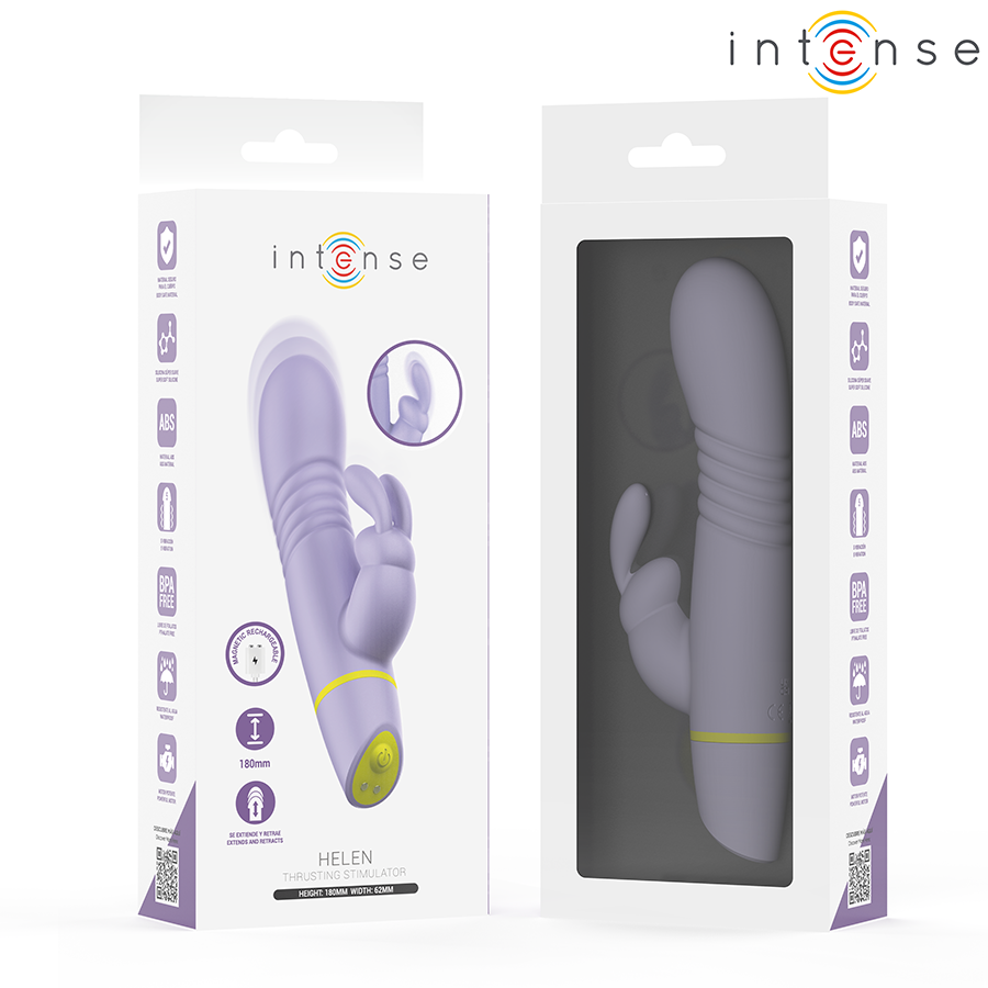 INTENSE - HELEN RABBIT STIMULATOR &amp; THRUSTING VIBRATOR