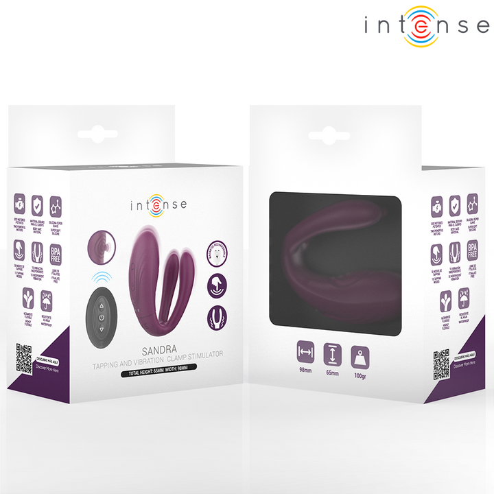 INTENSE - SANDRA TAPPING AND VIBRATION CLAMP STIMULATOR REMOTE CONTROL