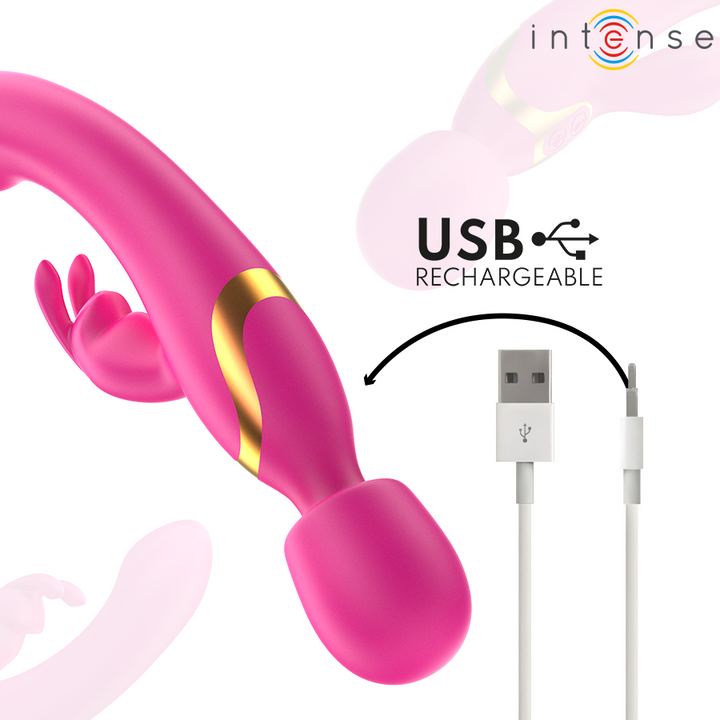 INTENSE - WINONA DOUBLE VIBRATOR RABBIT &amp; WAND
