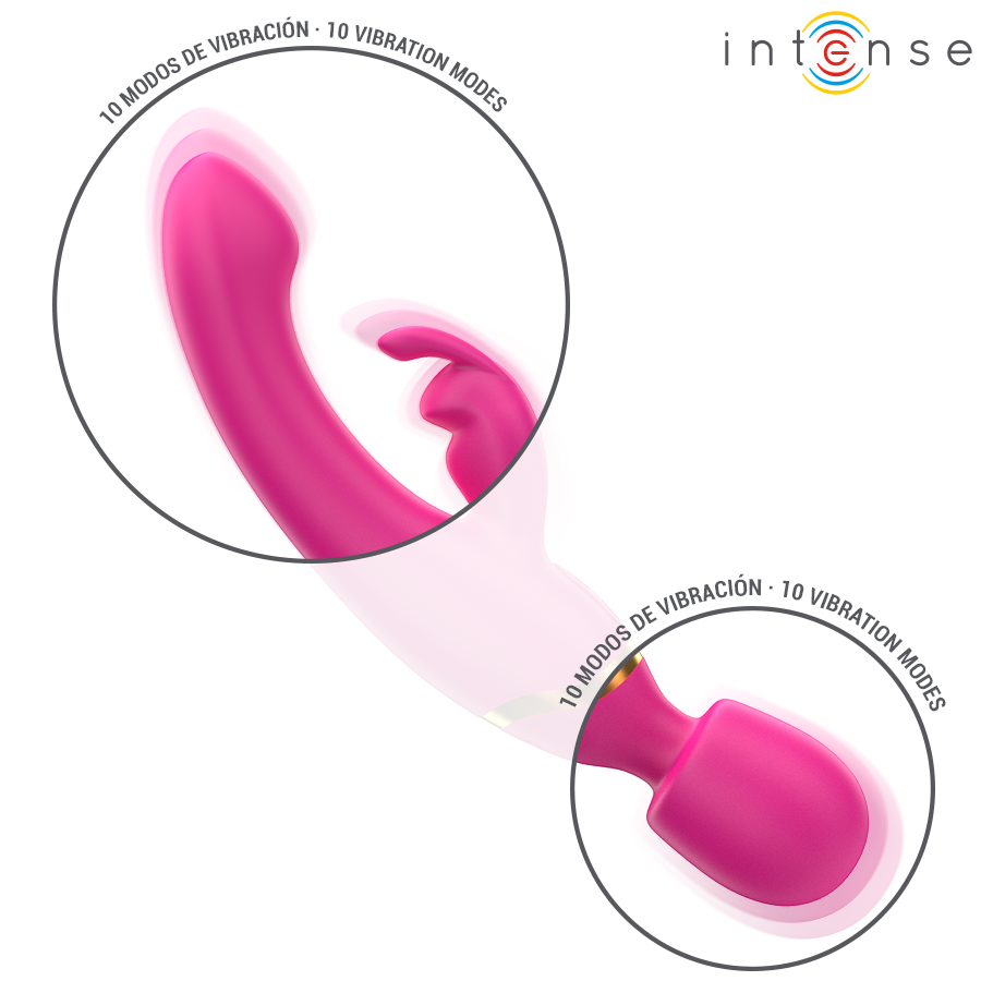 INTENSE - WINONA DOUBLE VIBRATOR RABBIT &amp; WAND
