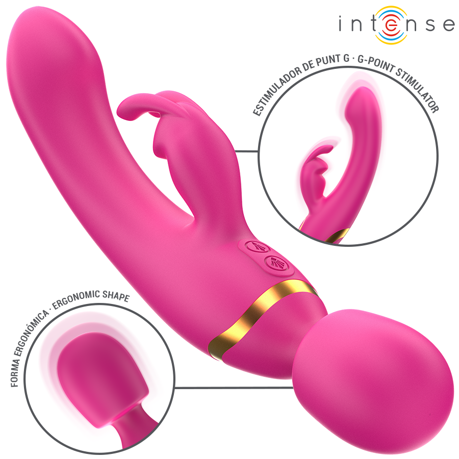 INTENSE - WINONA DOUBLE VIBRATOR RABBIT &amp; WAND