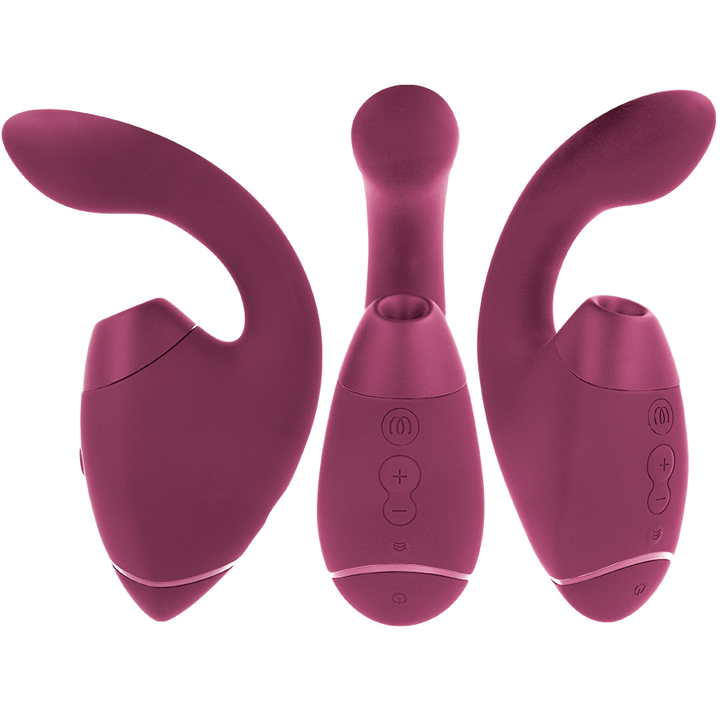 WOMANIZER - DUO NEXT DUAL CLITORAL &amp; G-SPOT STIMULATOR DUSKY PINK
