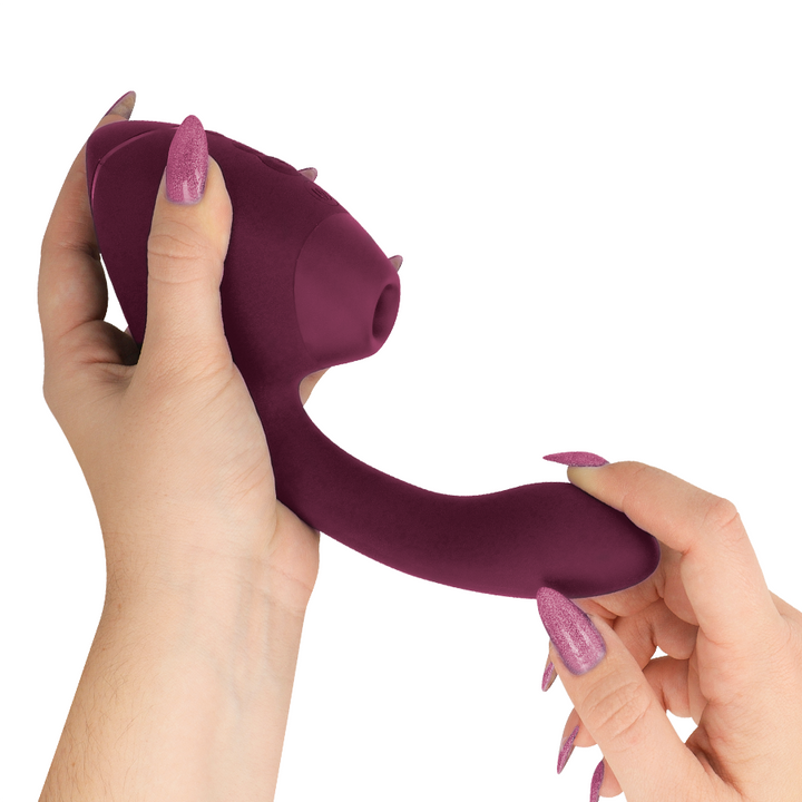 WOMANIZER - DUO NEXT DUAL CLITORAL &amp; G-SPOT STIMULATOR DUSKY PINK