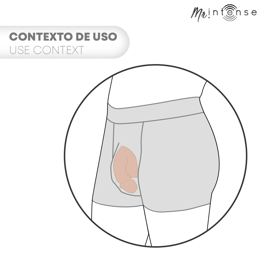 Mr Intense Floppy Size L Realistic Packer — Skin