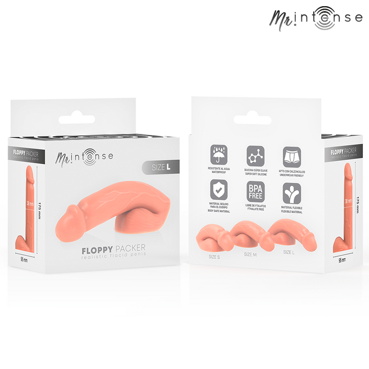 Mr Intense Floppy Size L Realistic Packer — Skin