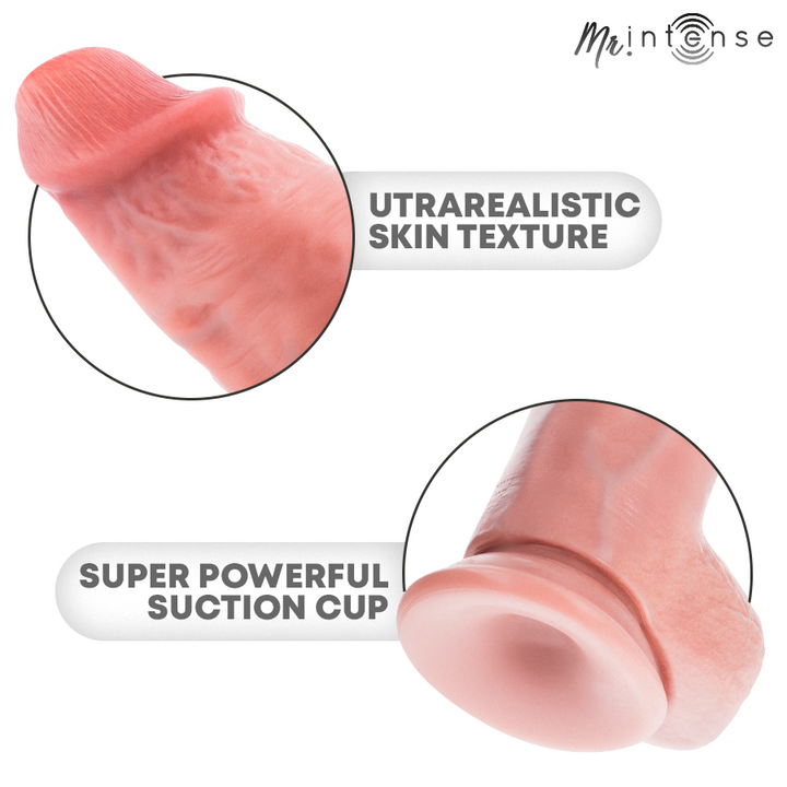 Mr Intense Big Penis Spencer Silicone Dildo 25.5 CM -Ø- 6.2 — Skin