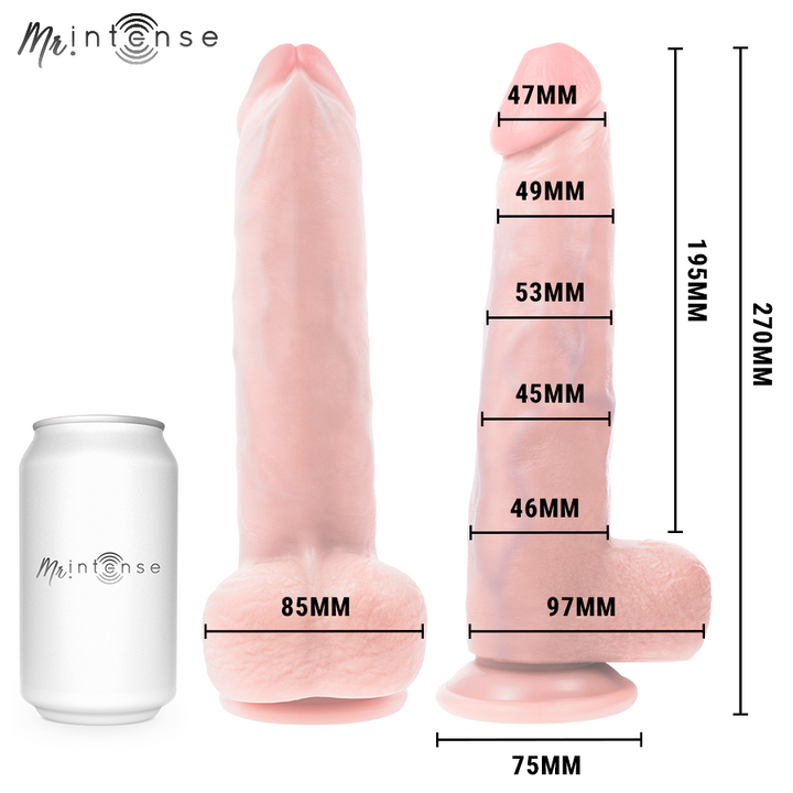 Mr Intense Neeson Dildo 27 CM -Ø- 5.6 CM — Skin
