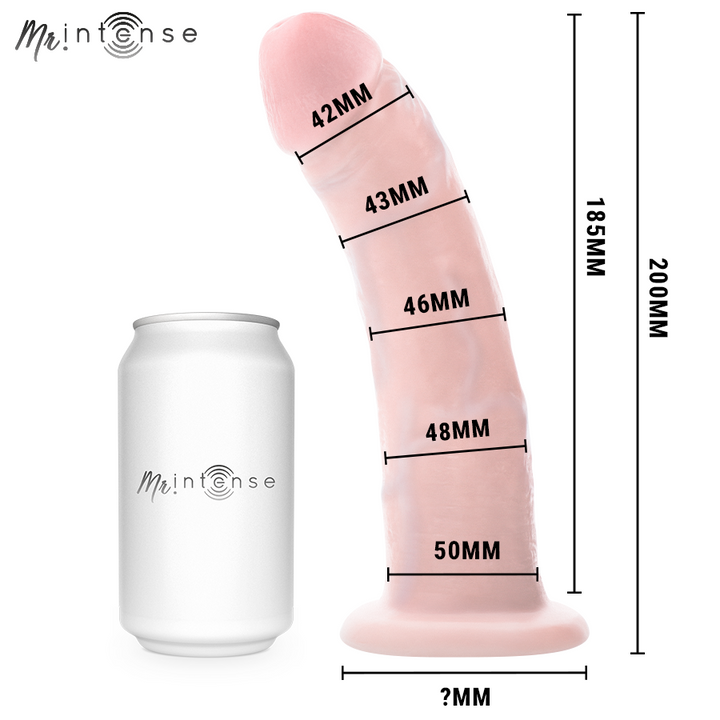 Mr Intense Medium Terence Dildo 20 CM -Ø- 5 CM — Skin