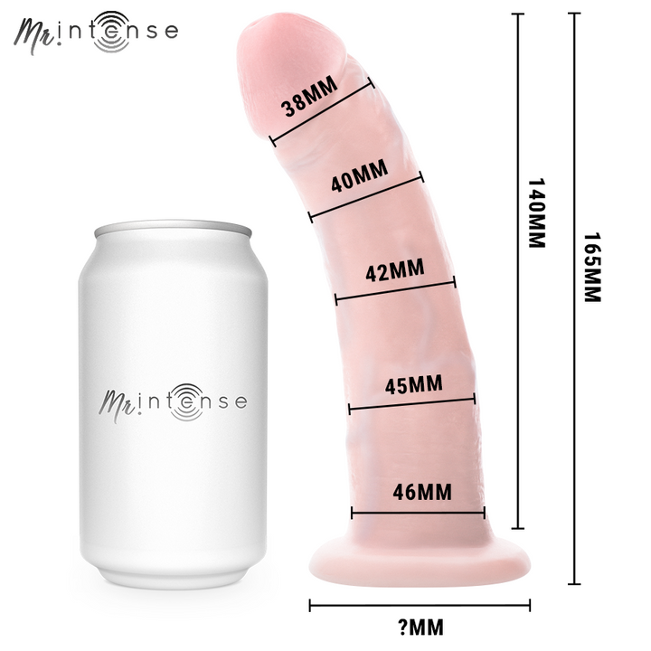 Mr Intense Small Terence Dildo 16.5 CM -Ø- 4.6 CM — Skin