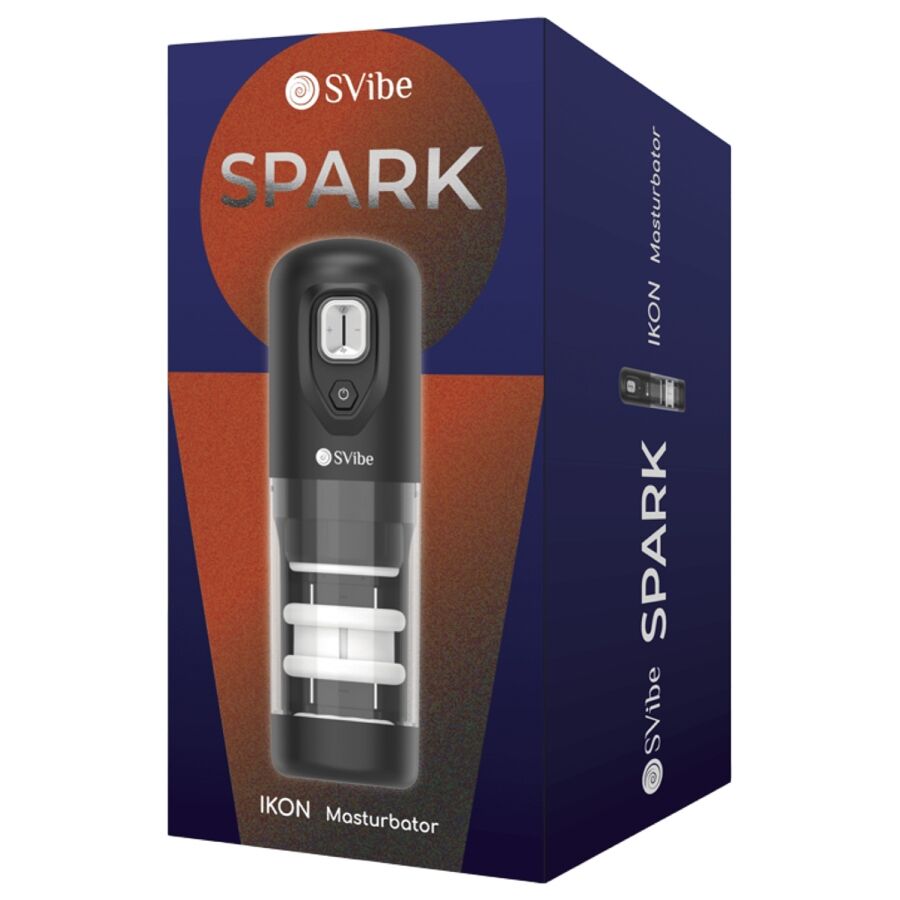 SNAIL VIBE - IKON SPARK THRUSTING &amp; ROTATION MASTURBATOR