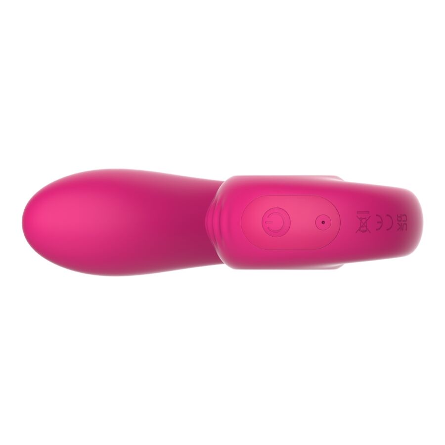 SNAIL VIBE - GIZI LITE DUAL G-SPOT &amp; CLITORAL PINK VIBRATOR