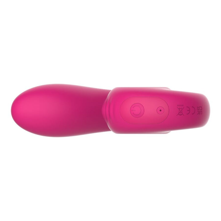 SNAIL VIBE - GIZI LITE DUAL G-SPOT &amp; CLITORAL PINK VIBRATOR