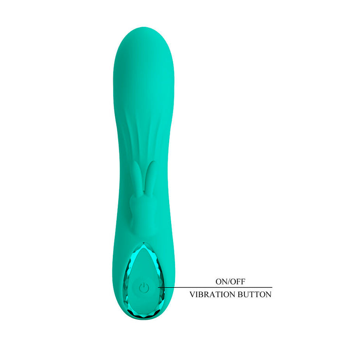 PRETTY LOVE - DJ STICK G-SPOT TURQUOISE VIBRATOR
