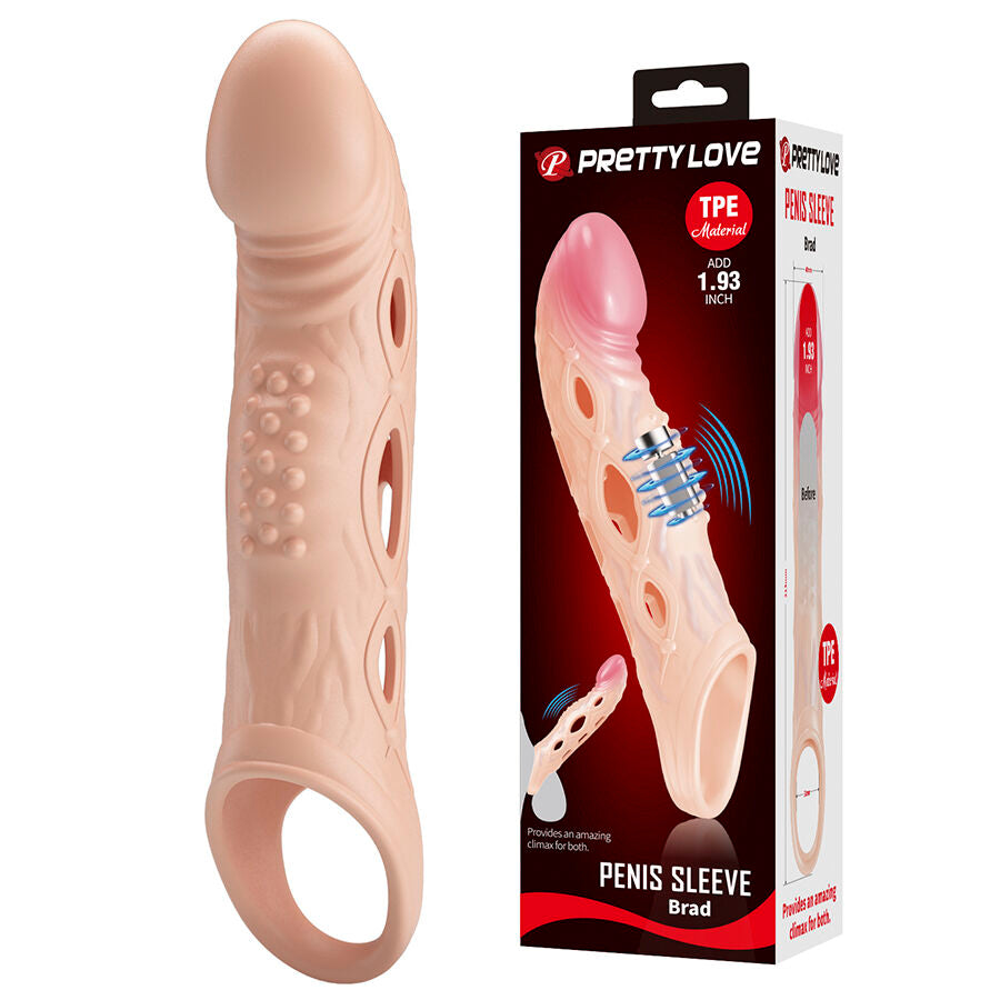 Pretty Love Brad vibrierende Penis-Manschette