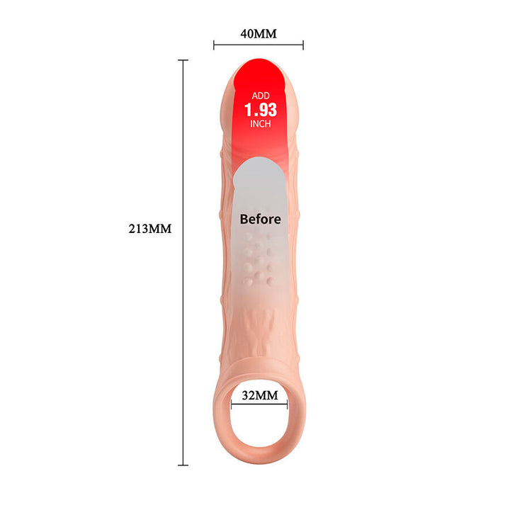 PRETTY LOVE - BRAD VIBRATING PENIS SLEEVE