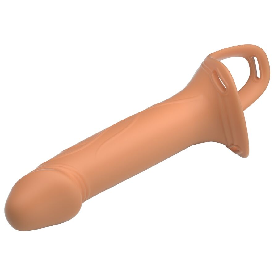 Pretty Love Landon - Light-Skin Vibrating Strap-On