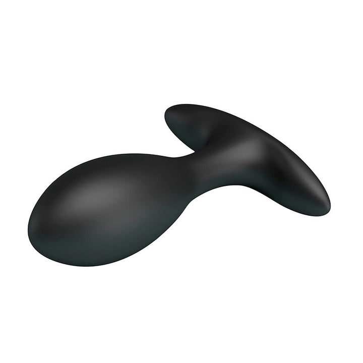 Mr Play Adjustable Inflatable - Anal Plug — Black