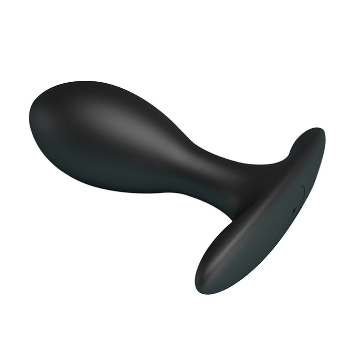 Mr Play Adjustable Inflatable - Anal Plug — Black