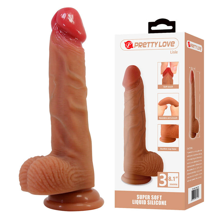 Pretty Love Lisle Realistic Dildo — Skin