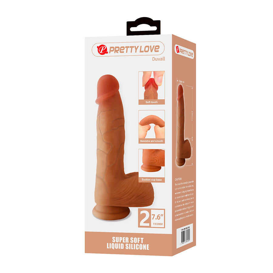 Pretty Love Duvall Realistic Dildo — Skin