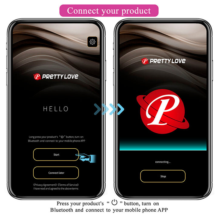 PRETTY LOVE - DORA INVISIBLE VIBRATOR WITH FREE APP