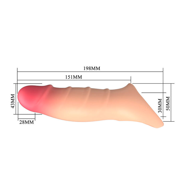 PRETTY LOVE - DARNELL REALISTIC EFFECT PENIS COVER