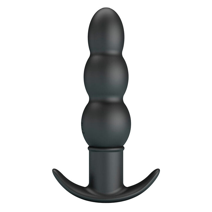 Pretty Love Aeaeas Vibrating Anal Plug — Black