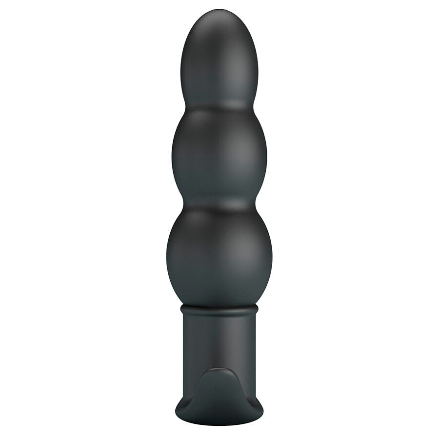 Pretty Love Aeaeas Vibrating Anal Plug — Black