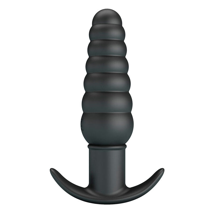 Pretty Love Aeolis Vibrating Anal Plug — Black