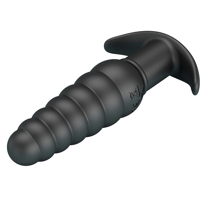 Pretty Love Aeolis Vibrating Anal Plug — Black
