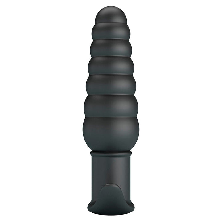 Pretty Love Aeolis Vibrating Anal Plug — Black