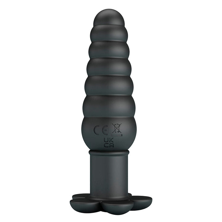 Pretty Love Imron Vibrating Anal Plug — Black
