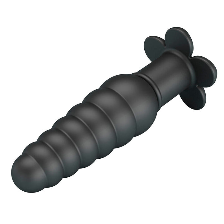 Pretty Love Imron Vibrating Anal Plug — Black