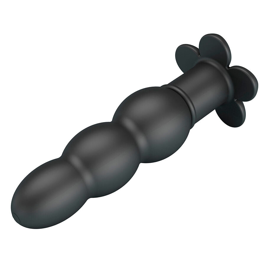 Pretty Love Jadier Vibrating Anal Plug — Black