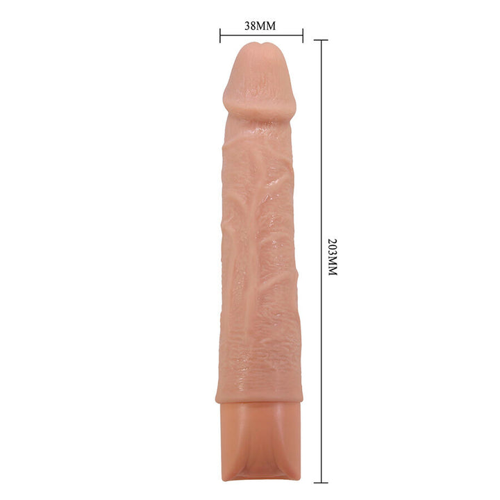 Pretty Love Leander Flexible Realistic Vibrator — Skin